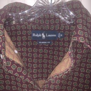 Suede Polo Ralph Lauren Button down